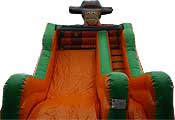 Inflatable Western Mega Slide