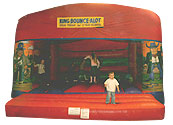 Cowboy Theme Adult/Child Bouncy Castle